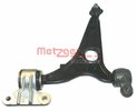 Control Arm/Trailing Arm, wheel suspension METZGER 58035001