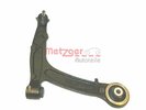 Control Arm/Trailing Arm, wheel suspension METZGER 58035102