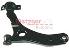 Control Arm/Trailing Arm, wheel suspension METZGER 58038201