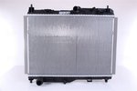 Radiator, engine cooling NISSENS 606661