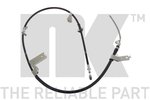 Cable Pull, parking brake NK 9036140