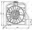 Fan, engine cooling NRF 47032