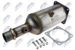 Soot/Particulate Filter, exhaust system NTY DPF-PE-009