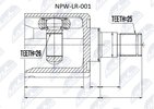 Joint Kit, drive shaft NTY NPW-LR-001