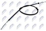 Cable Pull, parking brake NTY HLR-FT-011