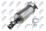 Soot/Particulate Filter, exhaust system NTY DPF-RE-001
