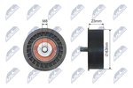 Deflection/Guide Pulley, timing belt NTY RNK-PL-019