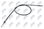 Cable Pull, parking brake NTY HLR-CT-027