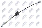 Cable Pull, parking brake NTY HLR-FR-010