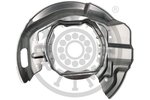 Splash Panel, brake disc OPTIMAL BSP-5025R