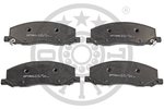 Brake Pad Set, disc brake OPTIMAL 12456