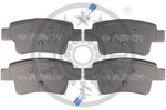 Brake Pad Set, disc brake OPTIMAL 12542