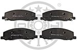 Brake Pad Set, disc brake OPTIMAL BP-12456