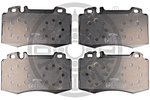 Brake Pad Set, disc brake OPTIMAL BP-12743