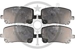 Brake Pad Set, disc brake OPTIMAL BP-12329