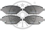 Brake Pad Set, disc brake OPTIMAL BP-12478