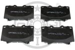 Brake Pad Set, disc brake OPTIMAL BP-10334