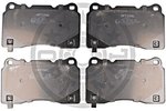 Brake Pad Set, disc brake OPTIMAL BP-12457