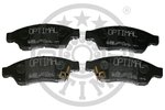 Brake Pad Set, disc brake OPTIMAL 12113