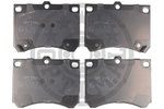 Brake Pad Set, disc brake OPTIMAL 9669