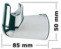 Wall-mounted shower swivelling support Cars245 Marine parts 17.019.02