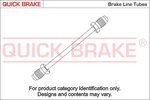 Brake Line QUICK BRAKE CU1400AA
