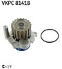 Water Pump, engine cooling skf VKPC81418