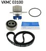 Water Pump & Timing Belt Kit skf VKMC03100