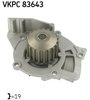 Water Pump, engine cooling skf VKPC83643