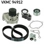 Water Pump & Timing Belt Kit skf VKMC94912