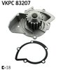 Water Pump, engine cooling skf VKPC83207