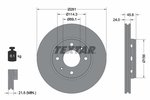 Brake Disc TEXTAR 92100403