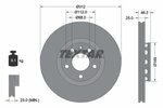 Brake Disc TEXTAR 92106105