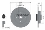 Brake Disc TEXTAR 92133303