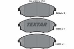 Brake Pad Set, disc brake TEXTAR 2486401