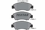 Brake Pad Set, disc brake TEXTAR 2169701