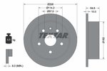 Brake Disc TEXTAR 92128900