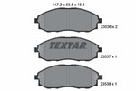 Brake Pad Set, disc brake TEXTAR 2353601