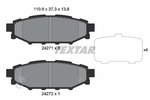 Brake Pad Set, disc brake TEXTAR 2427101