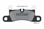 Brake Pad Set, disc brake TEXTAR 2472101