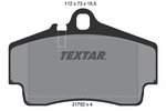 Brake Pad Set, disc brake TEXTAR 2179203