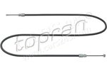 Cable Pull, parking brake TOPRAN 114589
