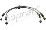 Cable Pull, manual transmission TOPRAN 304627
