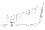 Cable Pull, parking brake TOPRAN 501723