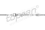 Cable Pull, clutch control TOPRAN 302768
