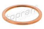 Seal Ring, timing chain tensioner TOPRAN 207582