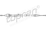 Cable Pull, clutch control TOPRAN 302376