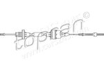Cable Pull, clutch control TOPRAN 205111