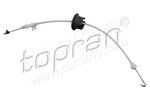 Cable Pull, door release TOPRAN 118407