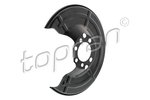 Splash Panel, brake disc TOPRAN 209210